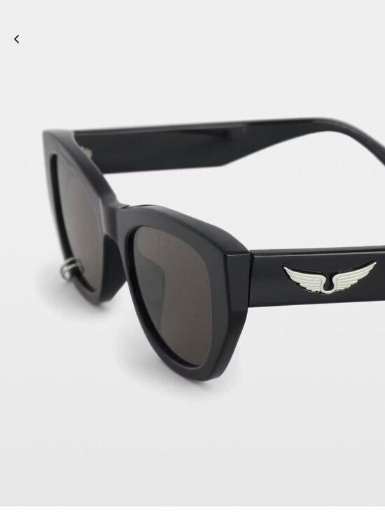Zadig & Voltaire Butterfly sunglasses adorned with wings New w flaw main image 7